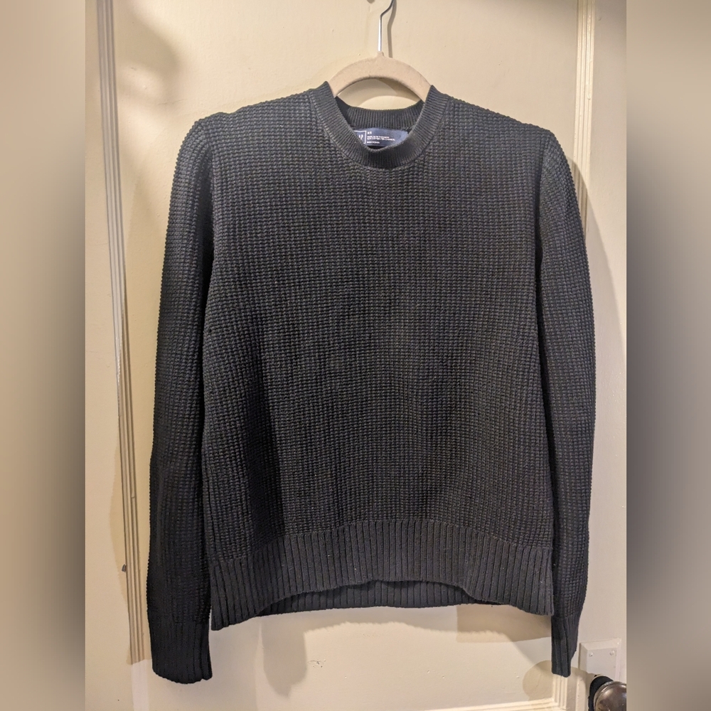 Gap Cotton Cashmere Men's Black Sweater